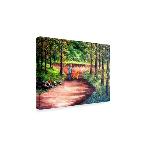 Sher Sester 'Exploring With My Best Friend' Canvas Art,24x32